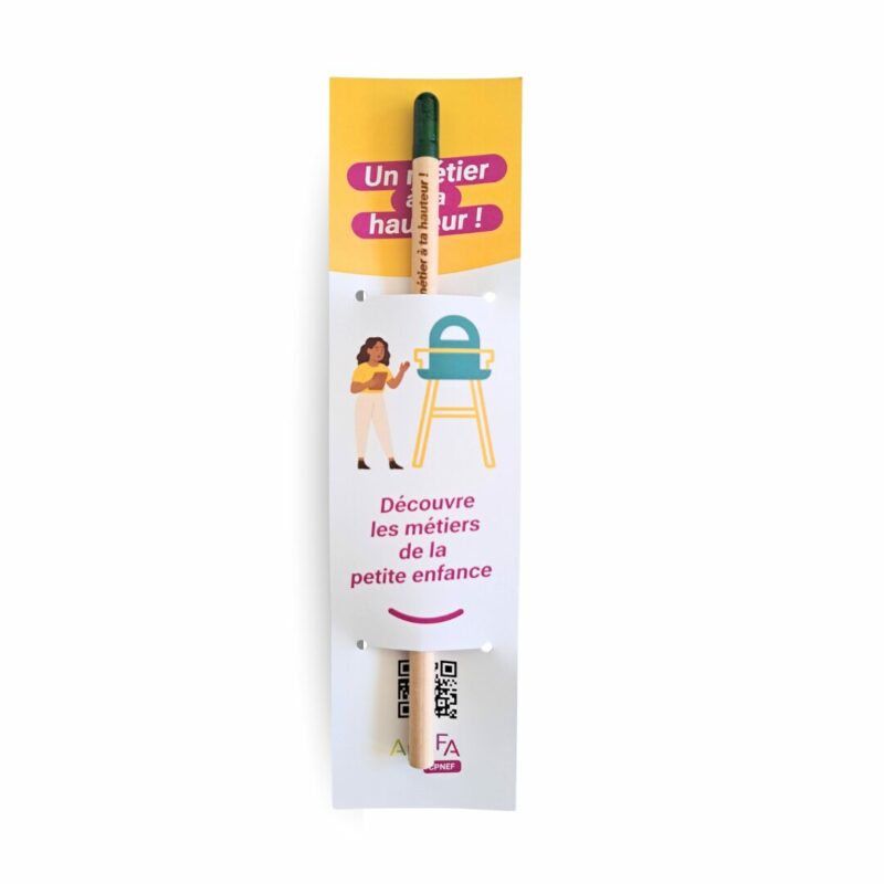 Crayon à graines personnalisé avec logo d'entreprise