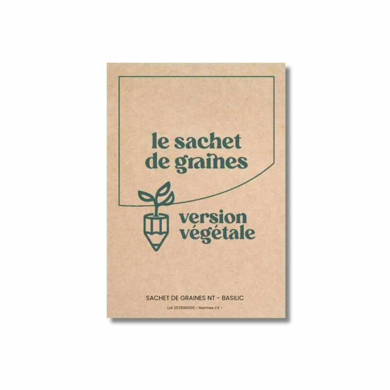 Sachet de graines personnalisé