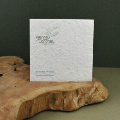 enveloppe ecologique avec logo