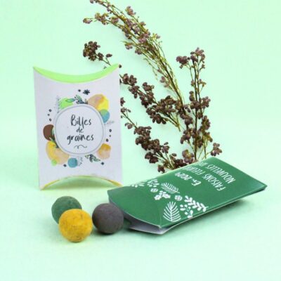 Seed bomb comme goodies ecologique