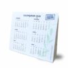 Calendrier chevalet à graines avec logo