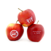 pomme publicitaire avec logo