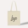 Tote bag en coton bio avec logo