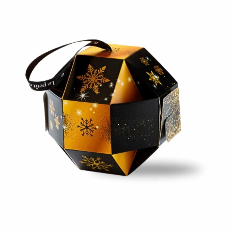 Boule de Noël chocolat avec logo