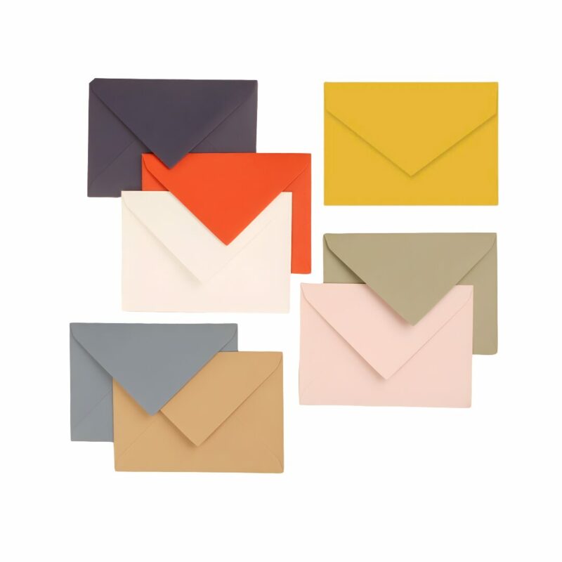 enveloppes pour carte de voeux personnalisée avec logo