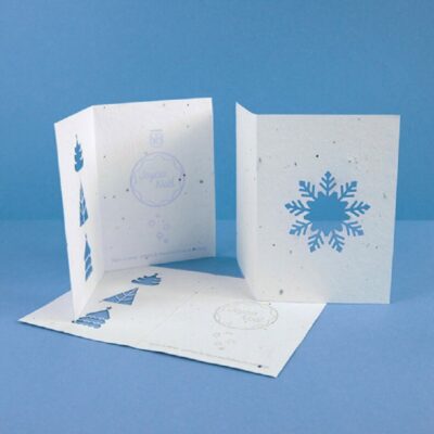 Papier ensemencé sur mesure