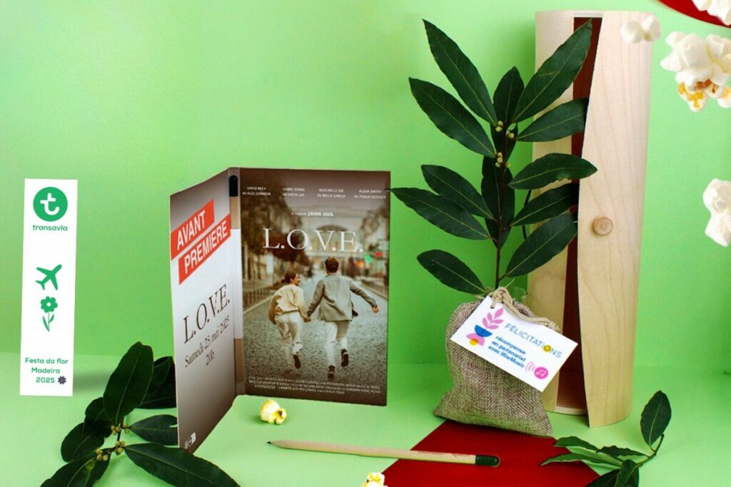 Sélection de goodies RSE personnalisés et durables 2025 – Version Végétale