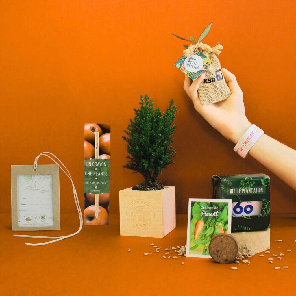 exemples d'objets personnalisés pour salons professionnels