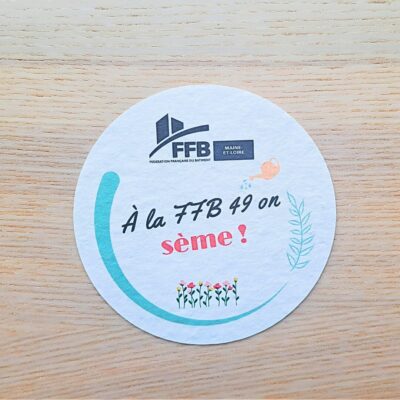 carte ronde a planter a personnaliser