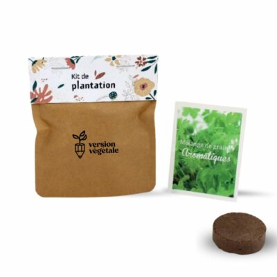 Kit de plantation sachet personnalisé